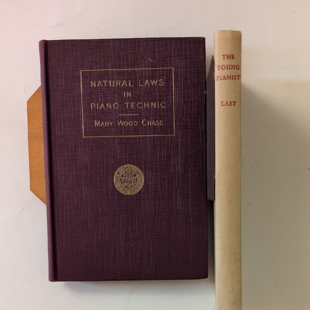 A pair of antique & vintage Piano Technique books! (1910 & 1966)